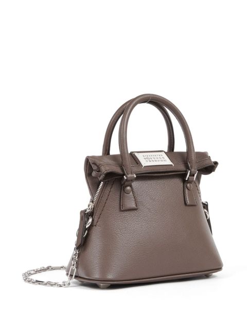 Maison Margiela mini 5AC Classique tote bag - Brown