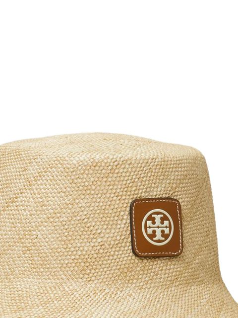 Tory Burch straw bucket hat - Neutrals - zdjęcie produktu nr 2