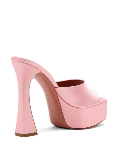 Amina Muaddi 140mm Dalida heeled sandals - Pink