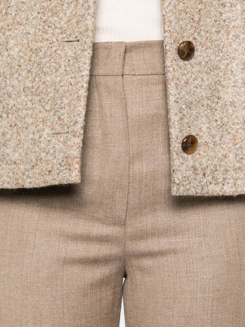 Max Mara side-pocket trousers - Neutrals