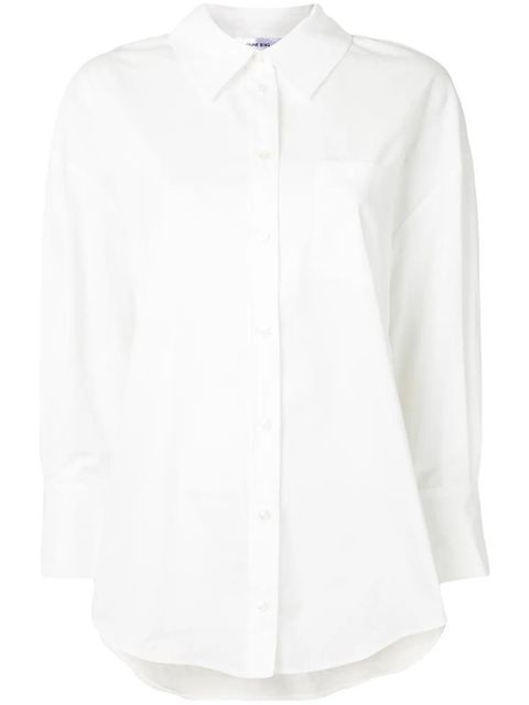 ANINE BING Mika long-sleeve shirt - White - zdjęcie produktu nr 1