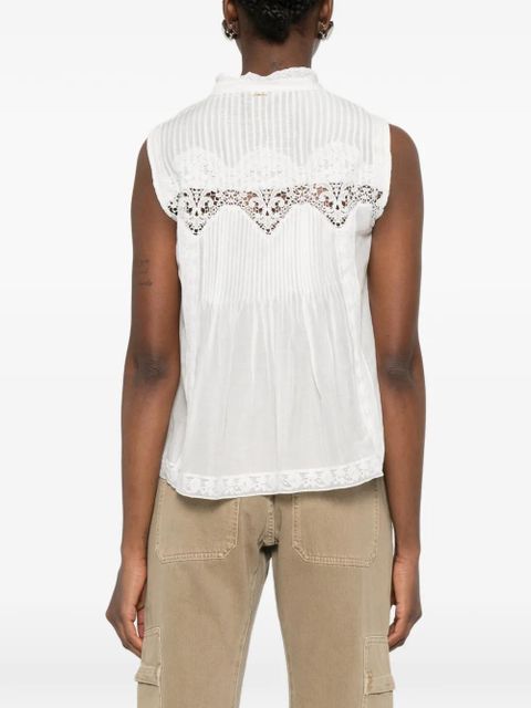 TWINSET lace-detail blouse - White