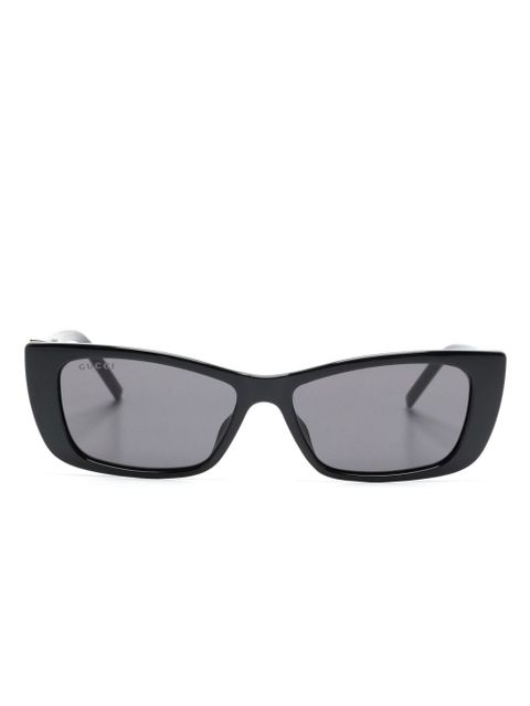 Gucci Eyewear G-motif cat-eye sunglasses - Black - zdjęcie produktu nr 1