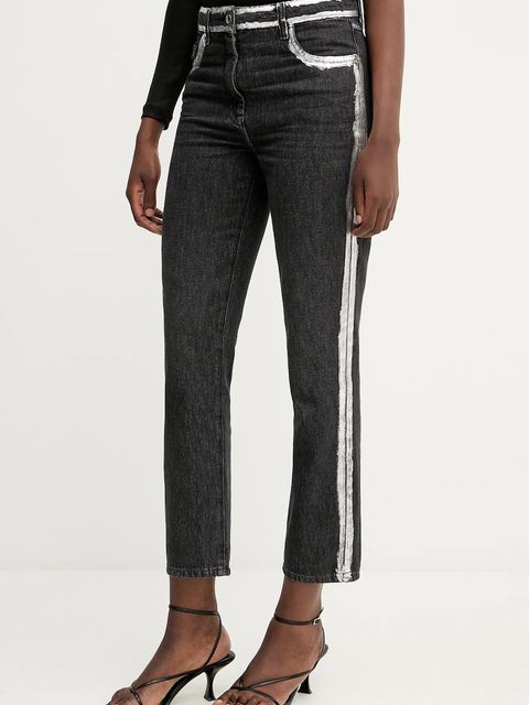 Patrizia Pepe jeansy damskie kolor czarny 8P0735 D1WZN - zdjęcie produktu nr 1