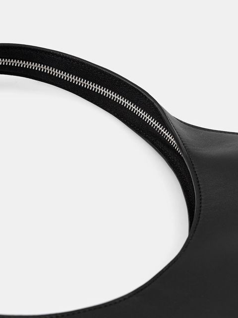 Coperni torebka skórzana Medium Soft Swipe kolor czarny COPBA109F6012