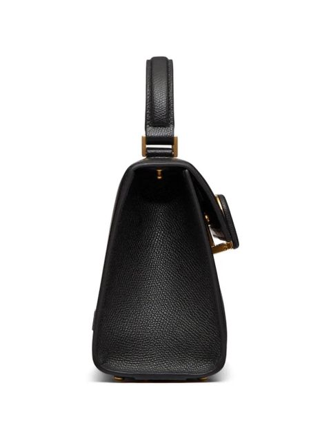 Valentino Garavani small Vsling grainy calfskin handbag - Black