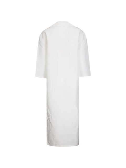 Róhe V-neck midi dress - White - zdjęcie produktu nr 2