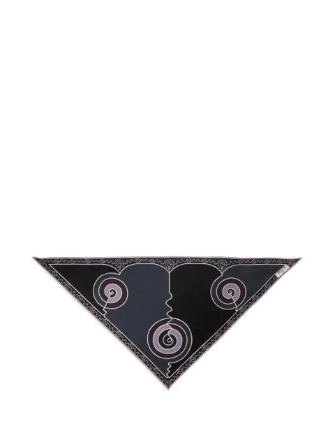 PUCCI astro-print scarf - Black - zdjęcie produktu nr 1