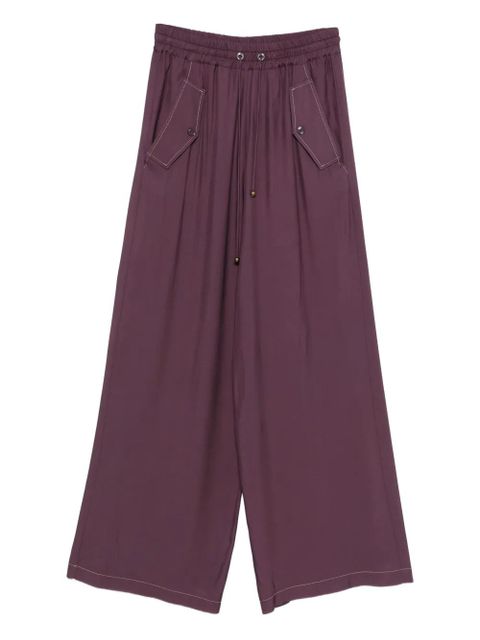 PINKO drawstring-fastening trousers - Purple - zdjęcie produktu nr 1