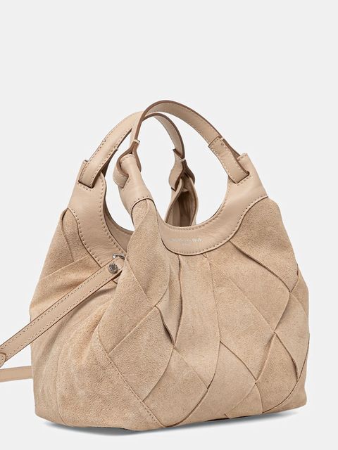 Gianni Chiarini torebka zamszowa DUA