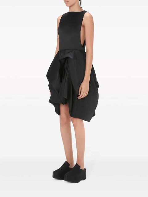 JW Anderson sleeveless peplum minidress - Black
