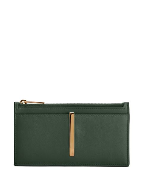 Tod's zip card holder - Green - zdjęcie produktu nr 1