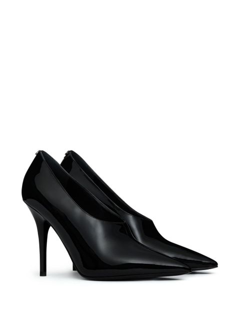 Valentino Garavani 105mm Le Salon patent pumps - Black