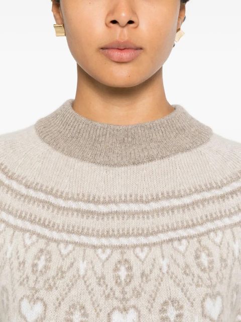 KHAITE Guy sweater - Neutrals