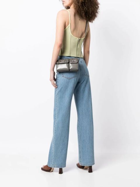 BY FAR Baby Billy crossbody bag - Grey