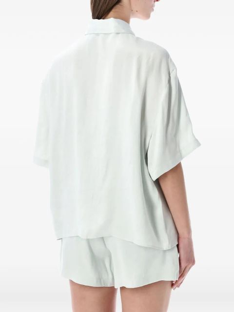 ANINE BING Coco short-sleeve shirt - Green - zdjęcie produktu nr 2