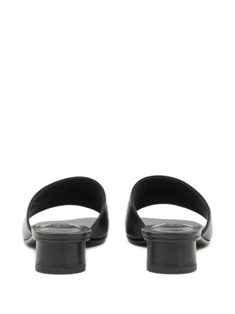 MM6 Maison Margiela numbers-motif sandals - Black - zdjęcie produktu nr 2