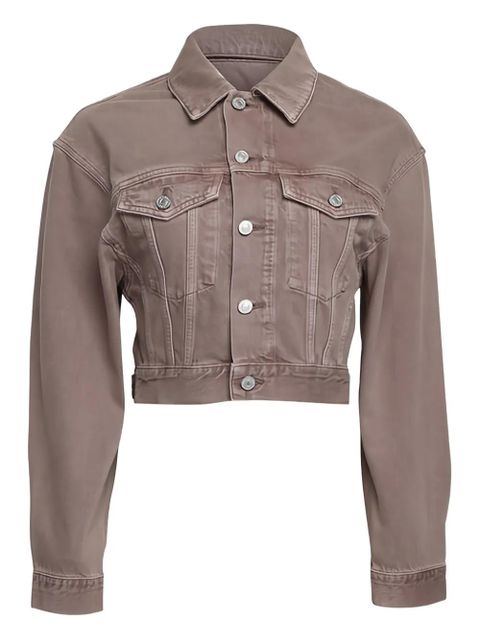 AGOLDE Radley buttoned jacket - Brown - zdjęcie produktu nr 1