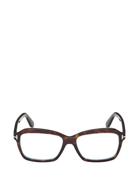 TOM FORD Eyewear square-frame glasses - Brown - zdjęcie produktu nr 1
