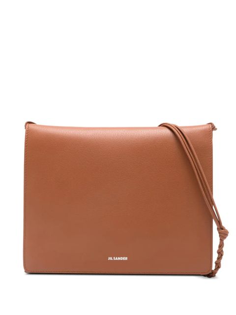 Jil Sander medium Tangle cross body bag - Brown - zdjęcie produktu nr 1