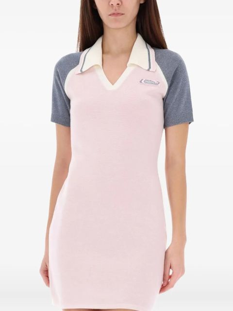 Casablanca short-sleeve polo dress - Pink - zdjęcie produktu nr 1