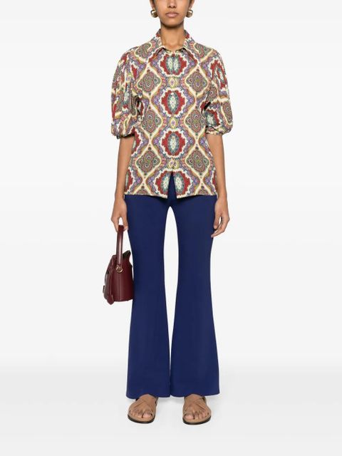ETRO flared tailored trousers - Blue - zdjęcie produktu nr 2