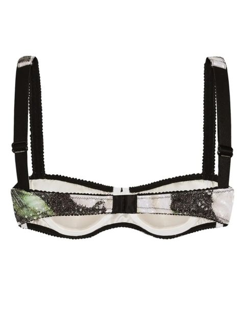 Dolce & Gabbana DNA sequinned bra - Black - zdjęcie produktu nr 2