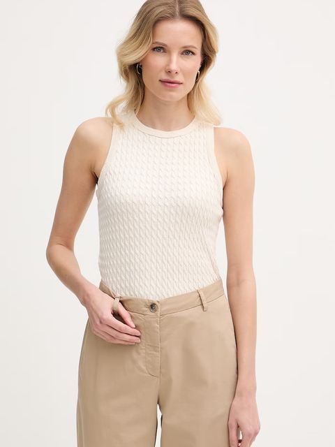 Tommy Hilfiger top damski bawełniany - zdjęcie produktu nr 1