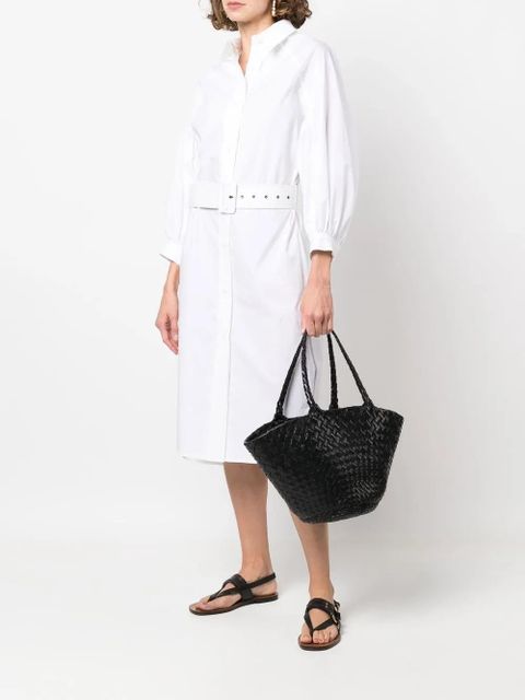 DRAGON DIFFUSION interwoven-design tote bag - Black - zdjęcie produktu nr 2