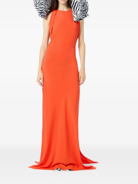 Blumarine halterneck maxi dress - Orange - zdjęcie produktu nr 2