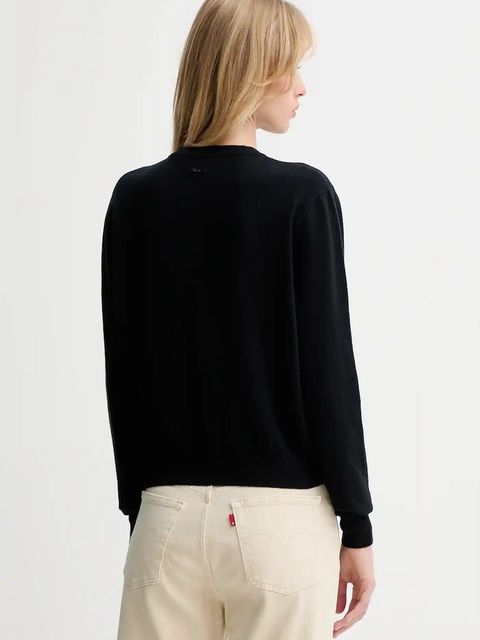 Levi's kardigan damski kolor czarny 0037P - zdjęcie produktu nr 2