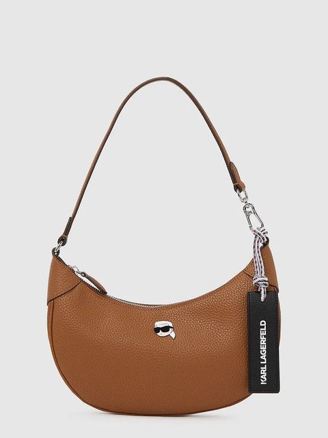 Karl Lagerfeld torebka IKON kolor brązowy A4W30007 - zdjęcie produktu nr 1