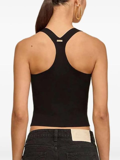 Cult Gaia square-neck tank top - Black