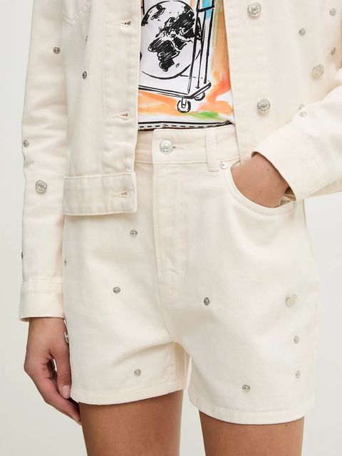 Moschino Jeans szorty jeansowe - zdjęcie produktu nr 1