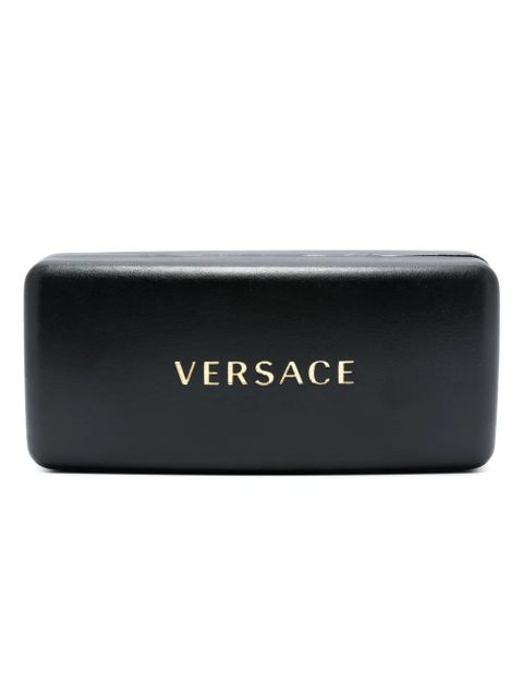 Versace Eyewear Medusa Biggie Maxi sunglasses - Neutrals