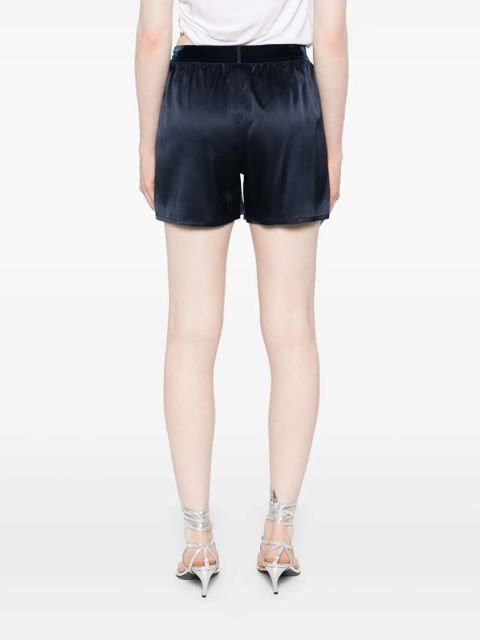 TOM FORD satin shorts - Blue