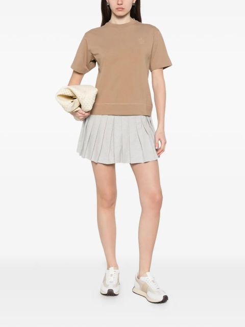 Moncler appliqué T-shirt - Neutrals - zdjęcie produktu nr 2
