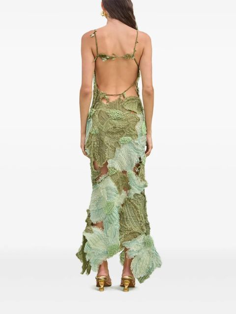 Cult Gaia Alba gown - Green