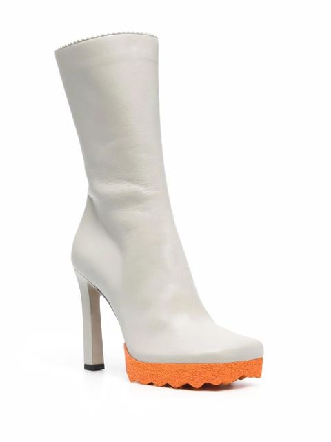 Off-White Sponge 110mm ankle boots - Grey - zdjęcie produktu nr 2