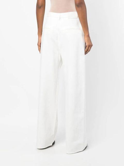 LouLou de Saison Attu wide-leg jeans - White