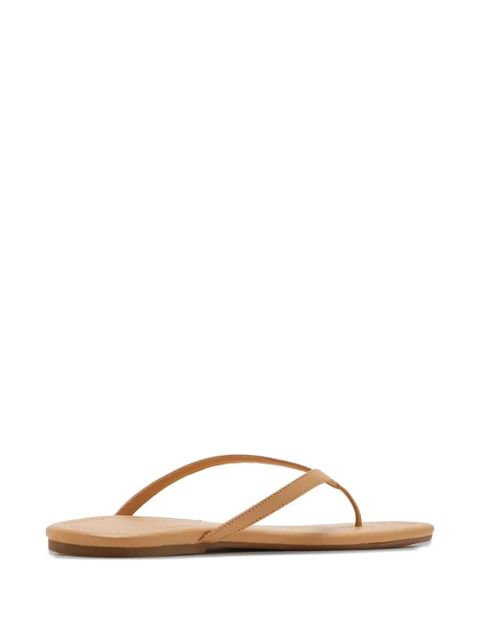 STAUD leather thong sandals - Neutrals