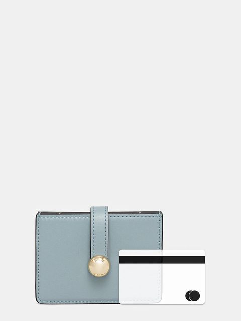 Furla etui na karty skórzane kolor szary WP00549.AX0733.4247S