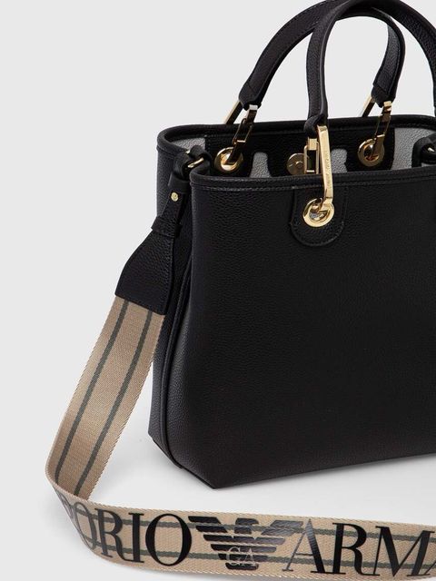 Emporio Armani torebka kolor czarny EW000362 AF12103 - zdjęcie produktu nr 2
