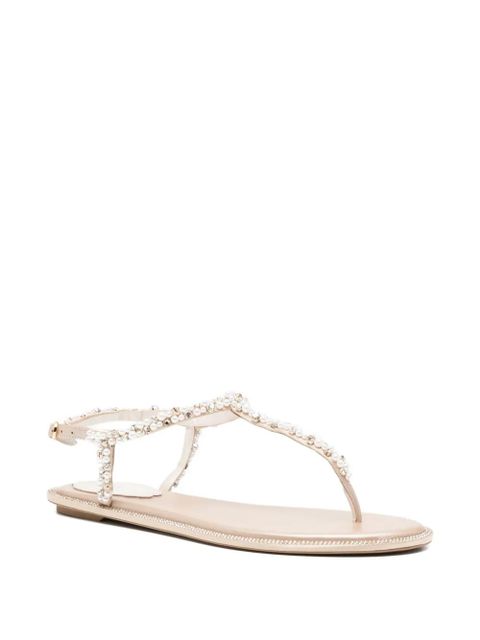 René Caovilla Diana sandals - Neutrals
