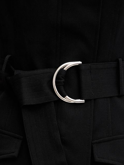 Morgan sukienka RAFIK kolor czarny mini dopasowana RAFIK