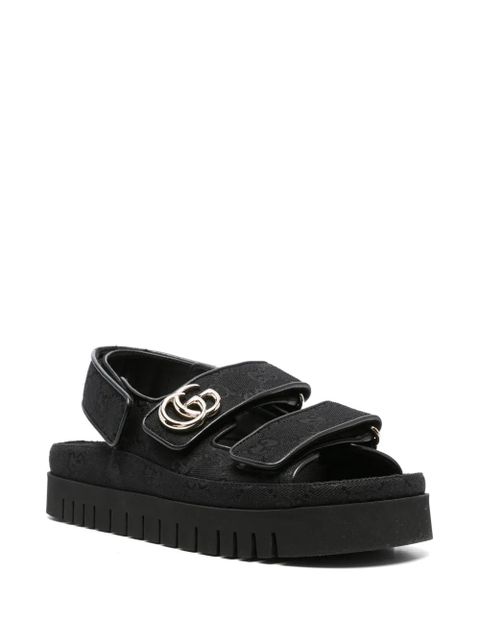 Gucci Double G sandals - Black