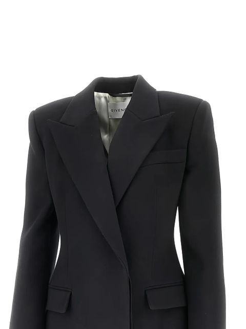 Givenchy wool double-breasted coat - Black - zdjęcie produktu nr 2