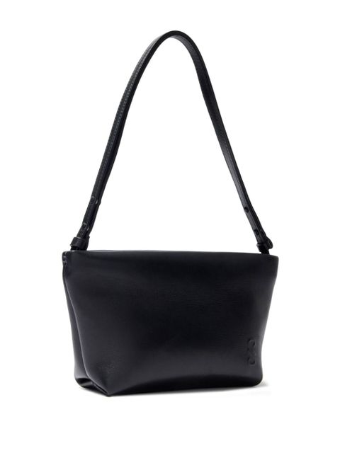 Proenza Schouler Bond leather shoulder bag - Black - zdjęcie produktu nr 2