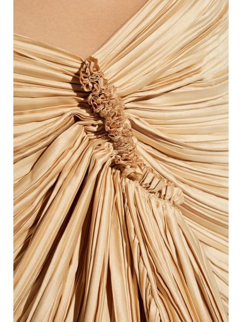 Cult Gaia Sonoma draped skirt - Neutrals