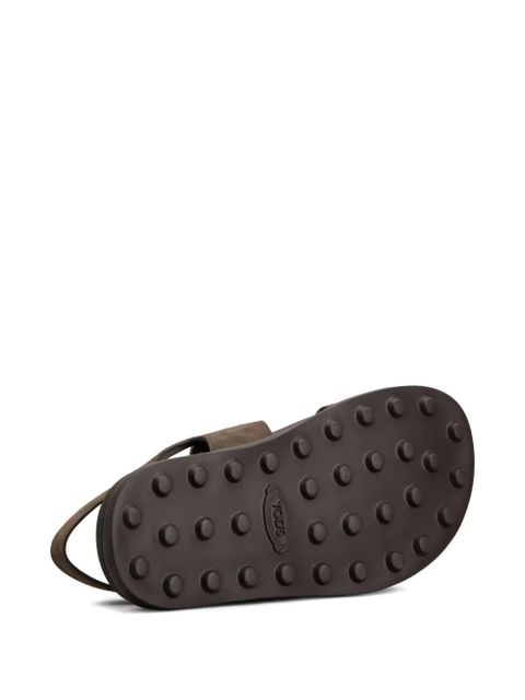 Tod's bars-strap sandals - Brown